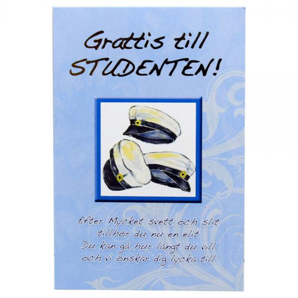 Grattis Till Studenten! Onnittelukortti Mini