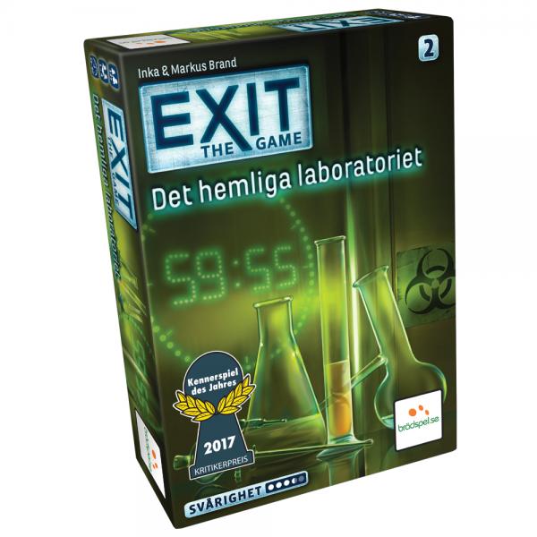 Exit Det Hemliga Laboratoriet Spel