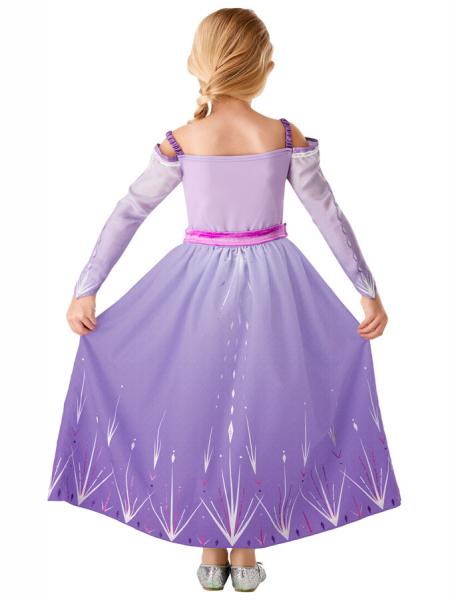 Frozen 2 Violetti Elsa Mekko Lasten