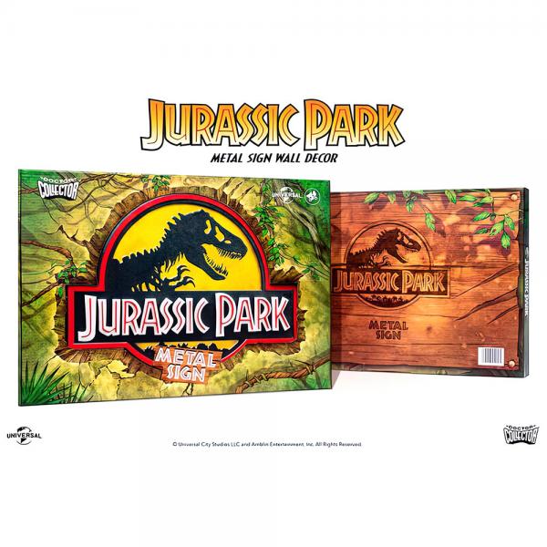 Jurassic Park Metallikyltti