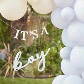 It's A Boy Kirjainnauha Hello Baby