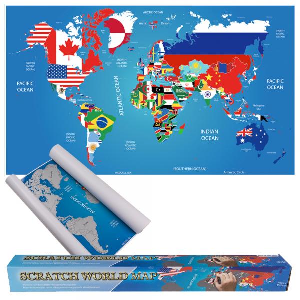 Scratch World Map Liput