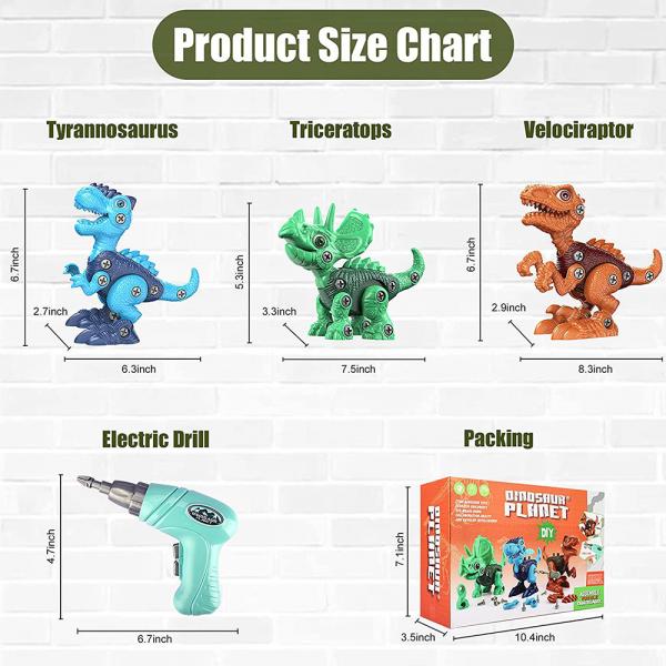 Dinosaurusplaneetta DIY Lelusarja