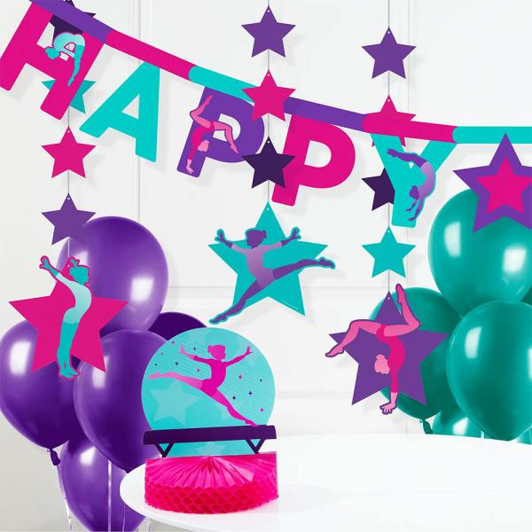 Gymnastics Banderolli Happy Birthday