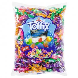 Toffix Center Filled Fruit Chew Hedelmäkarkit 300g