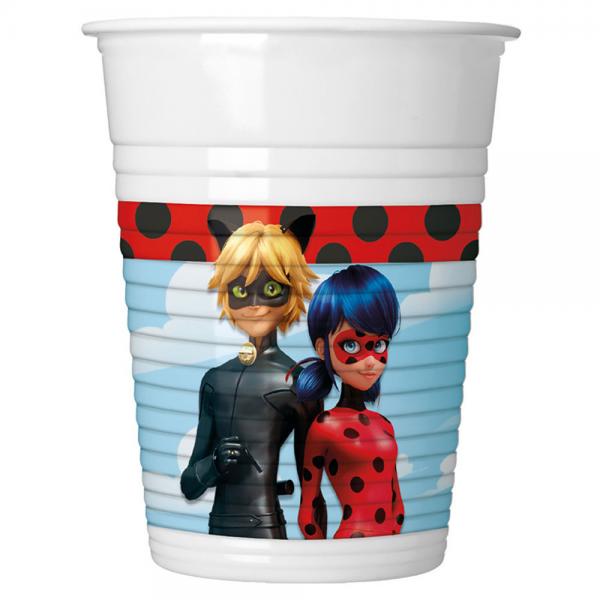 Muovimukit Miraculous Ladybug