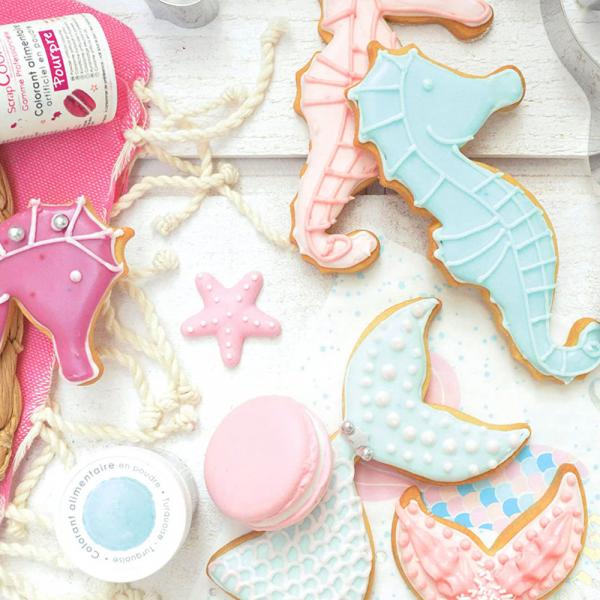 Elintarvikevriaine Setti Mermaid ScrapCooking