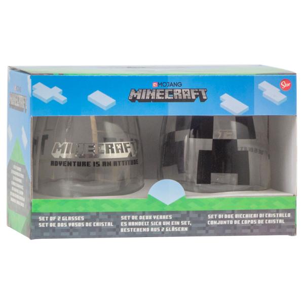 Minecraft Juomalasit 2-pakkaus
