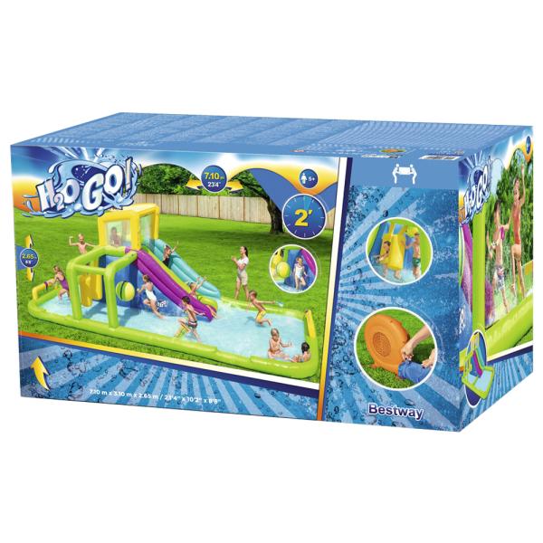 Puhallettava Vesileikkimaa Splash Course Mega