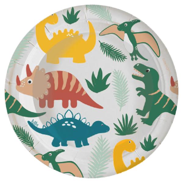 Pahvilautaset Dino Syntymäpäiväjuhlat